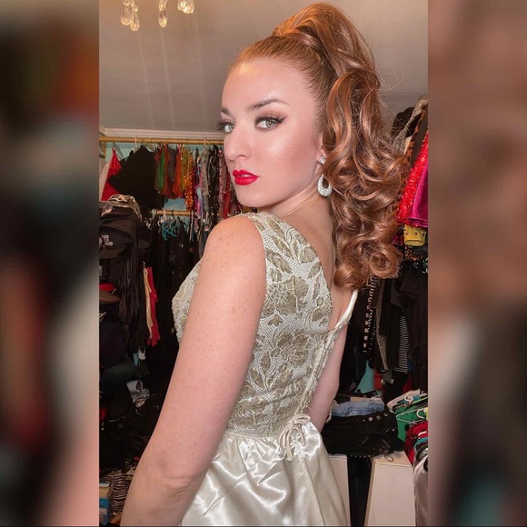 True Vintage 1950s/1960s Cocktail Dress - Picture 6 of 8